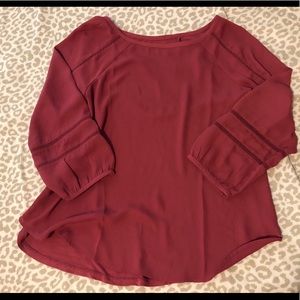 Pink Blouse from Loft.